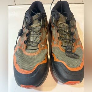Salomon Men's Athletic Shoes - gray and Orange
